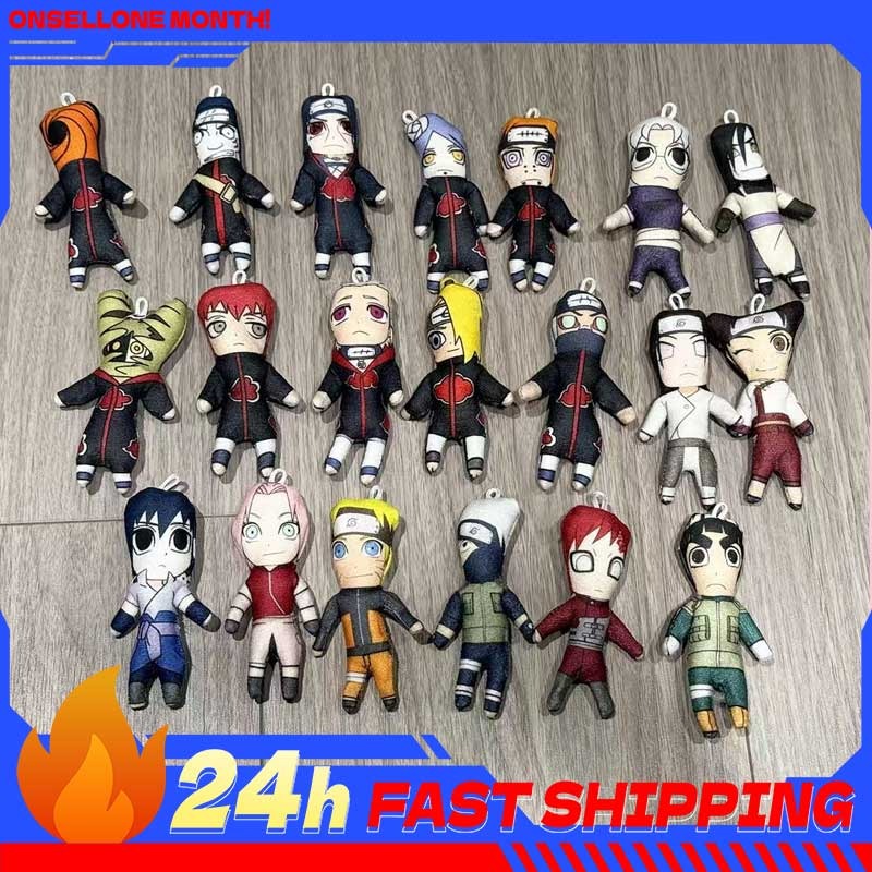 Top Anime Merchandise - ナルトミニ抽象ツイストトイペンダント面白いナルトうずまきDIYフィギュア人形うちはイタチぬいぐるみカカシはたけQトイ
