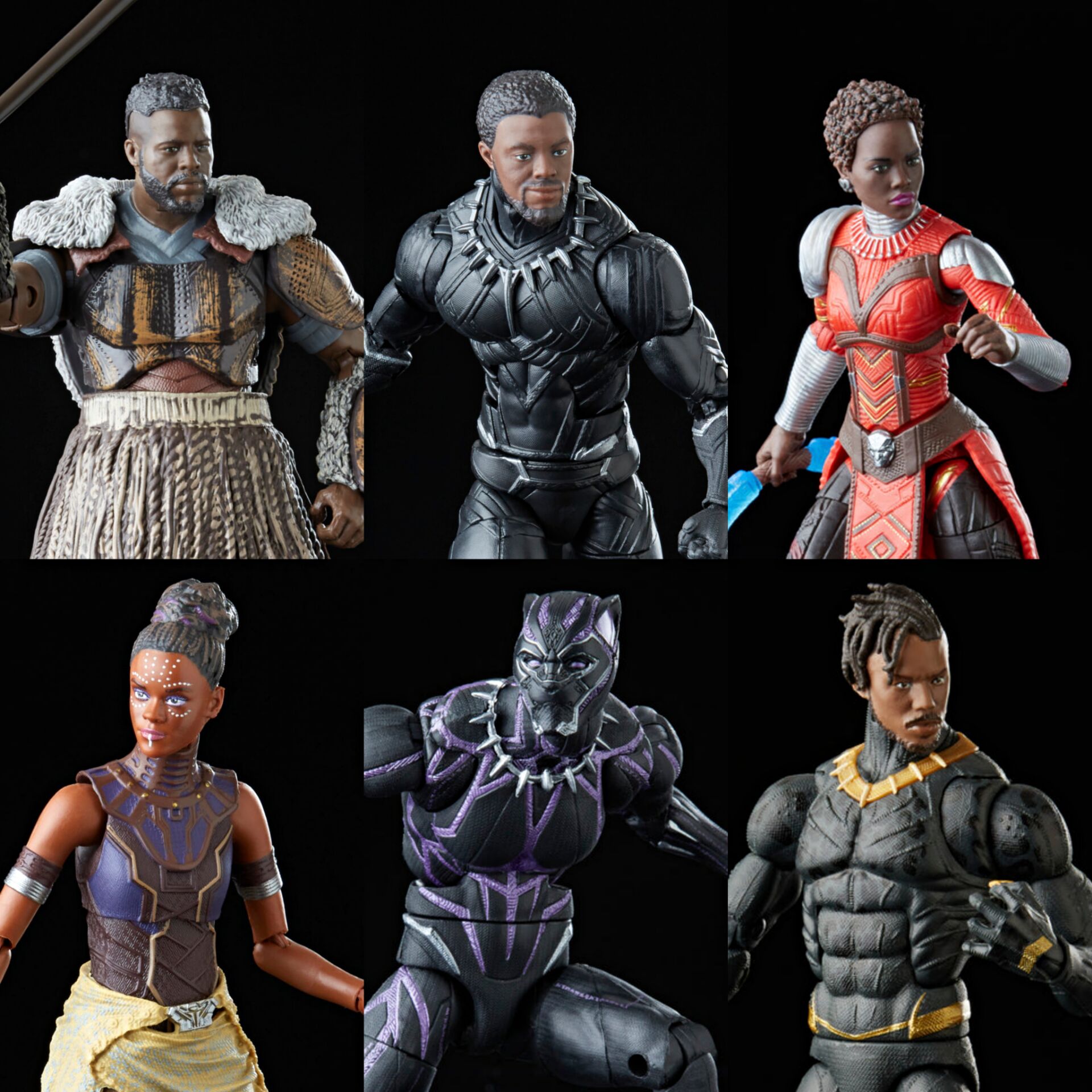 Kotobukiya Artfx - 彫られたアクションフィギュア,ラージモンガー,シャリ,nakia m'baku,6インチ