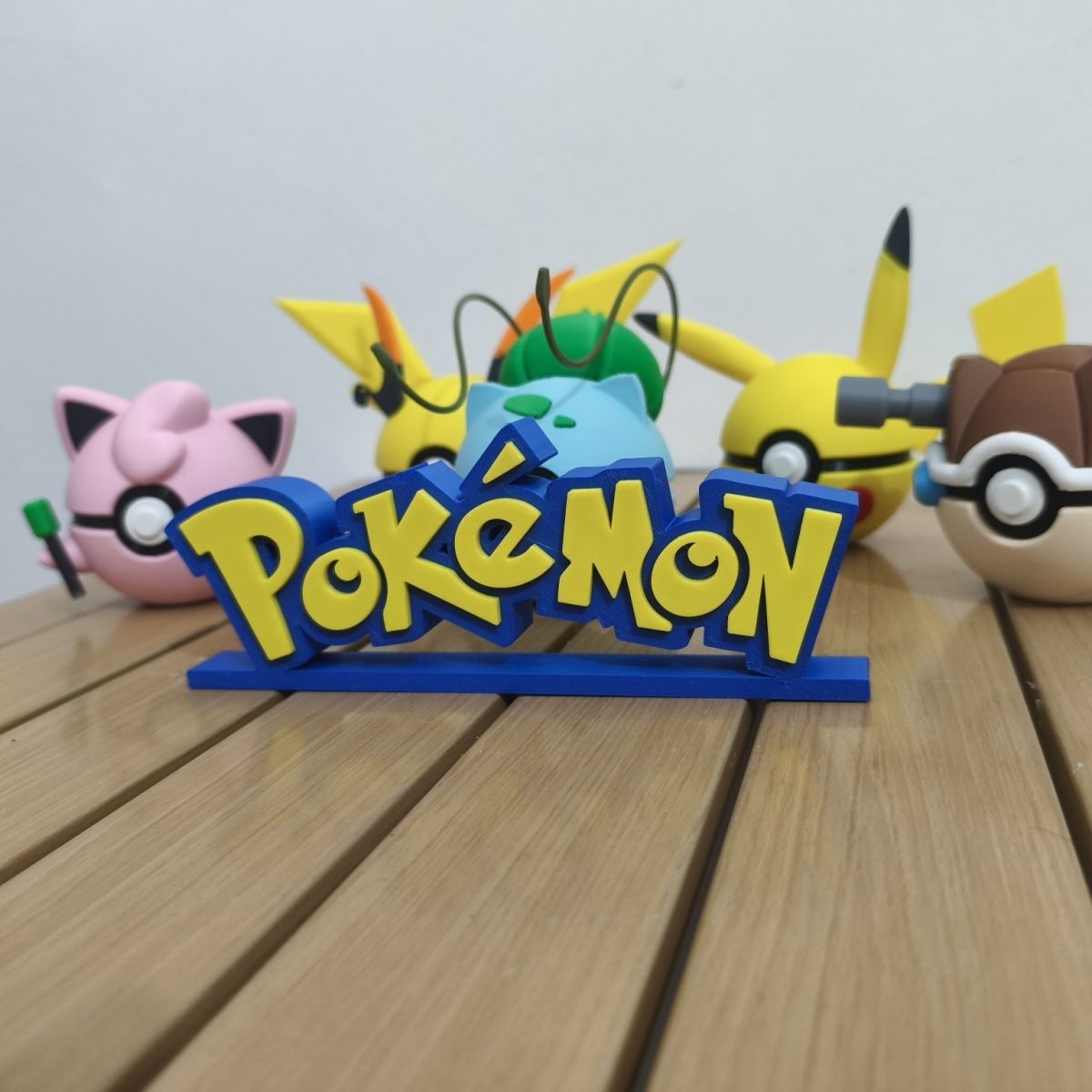 Anime Merchandise Figures - ポケモン スタンドフィギュア ロゴディスプレイ 新型フィギュア アニメグッズ コレクタブル