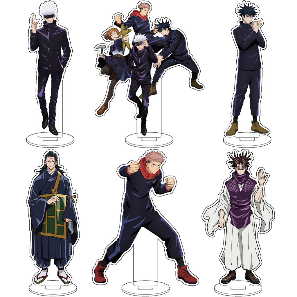 Anime Merchandise Toys - 16 センチメートルアニメ呪術廻戦五条悟いたどりいゆうじ伏黒恵禅音マキコスアクリルフィギュアスタンド装飾品クリスマスギフト