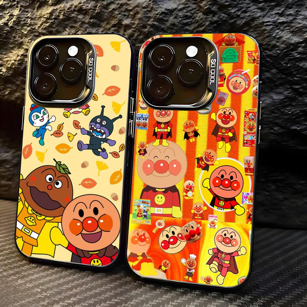 Phone Case Anime - アニメキュートA-AnpaNmansスマホケース lMDカラー シルバーシェル iPhone 17 16