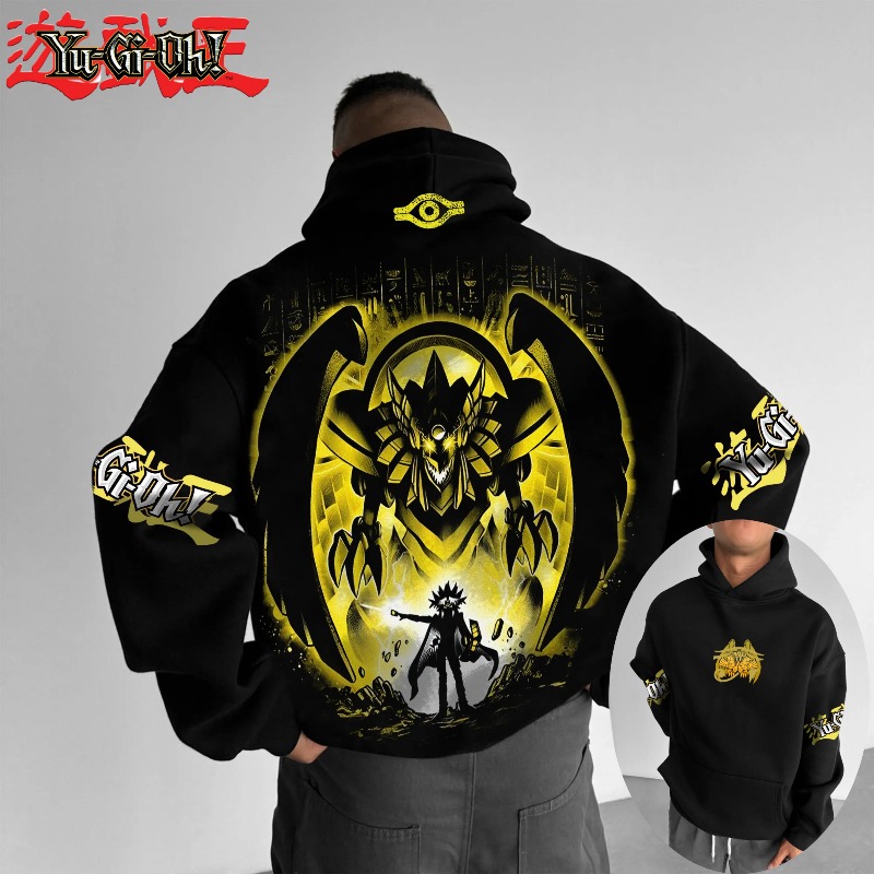 2025年 遊戯王 アニメキャラクター オシリス スカイドラ - Anime Merch Hoodie のレビューと価格