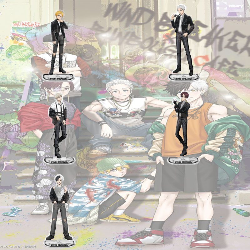 ウィンドブレーカー クラシックアニメシーン アクリルスタンド - Windbreaker Anime Merchandise のレビューと価格