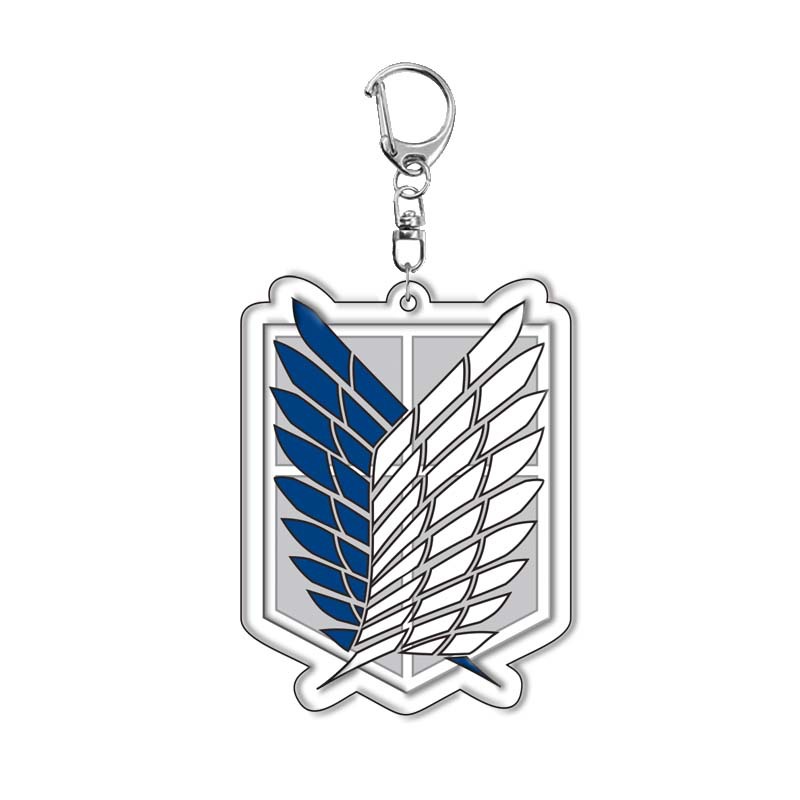 進撃の巨人キーホルダー アクリルキーホルダー アニメグッズ  - Anime Merchandise Keychain のレビューと価格