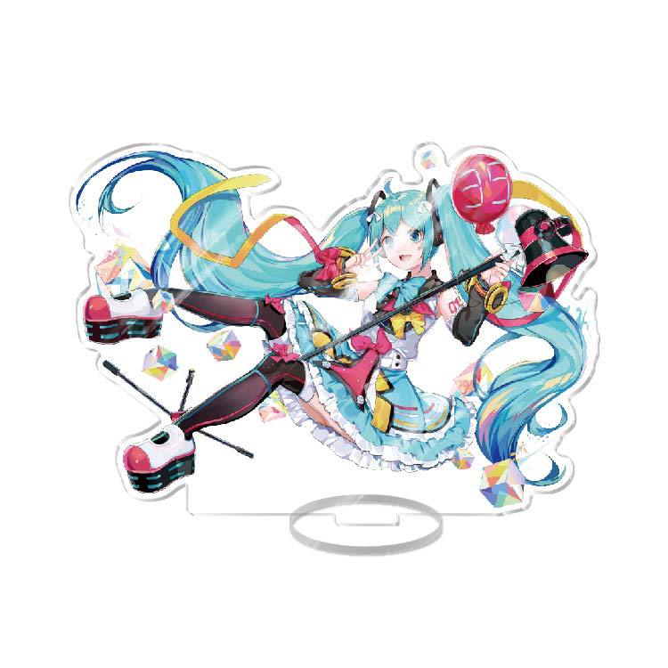 アニメフィギュアアクリルスタンド両面初音ミク桜未来学校生活二 - Anime Merchandise Figures のレビューと価格