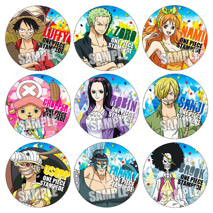 ワンピース フィルム スタンプエード アニメ バッジ ピン  - Anime Merchandise Figures のレビューと価格
