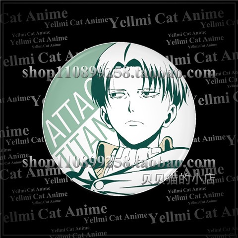 進撃の巨人 リヴァイ・アッカーマン ミカサ・アッカーマン エ - Anime Merchandise Keychain のレビューと価格