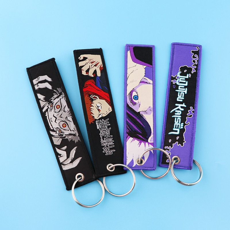 呪術廻戦 アニメグッズ 五条悟 編み込みキーホルダー ランヤ - Anime Merchandise Keychain のレビューと価格