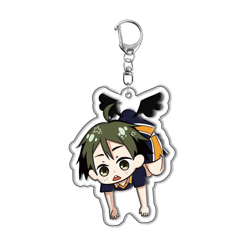 ハイキュー!! 日向翔陽アクリルキーホルダーキーリングアニメ - Anime Merchandise Keychain のレビューと価格