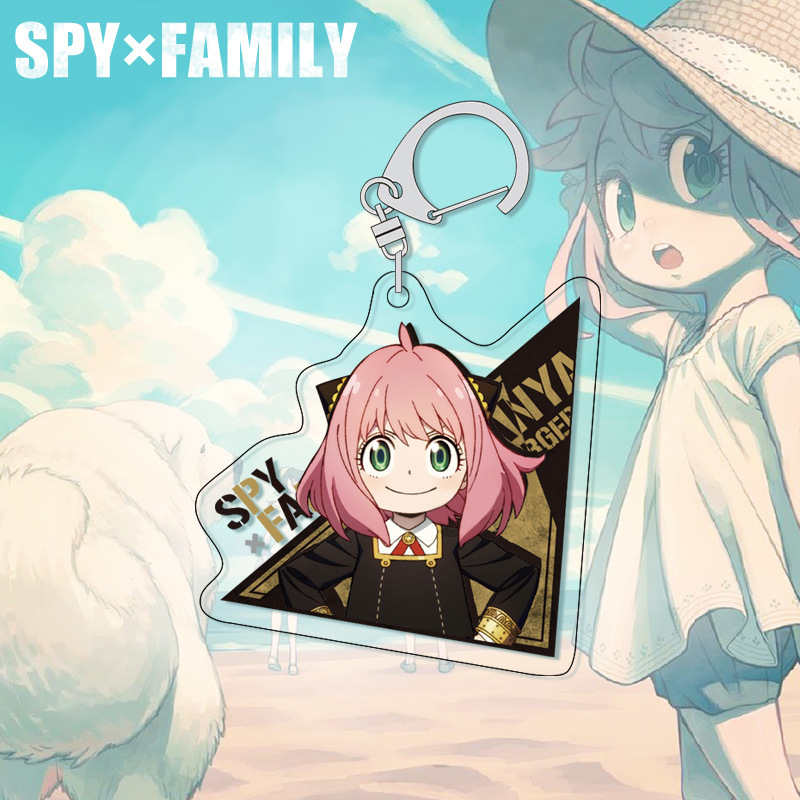 SPY×FAMILY アーニャ キーホルダー アクリルチャー - Anime Merchandise Figures のレビューと価格