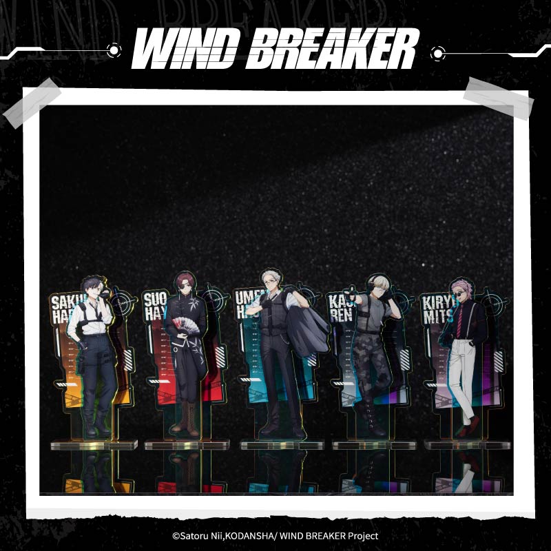 アニプレックス在庫あり ウィンドブレーカー アクリルスタンド - Windbreaker Anime Merchandise のレビューと価格