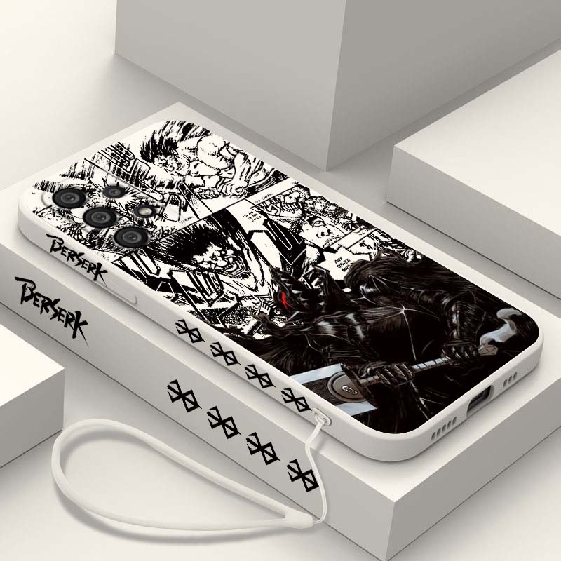 ホットアニメ「ベルセルク」ゾッド・ガッツ柄のSamsung  - Phone Case Anime のレビューと価格