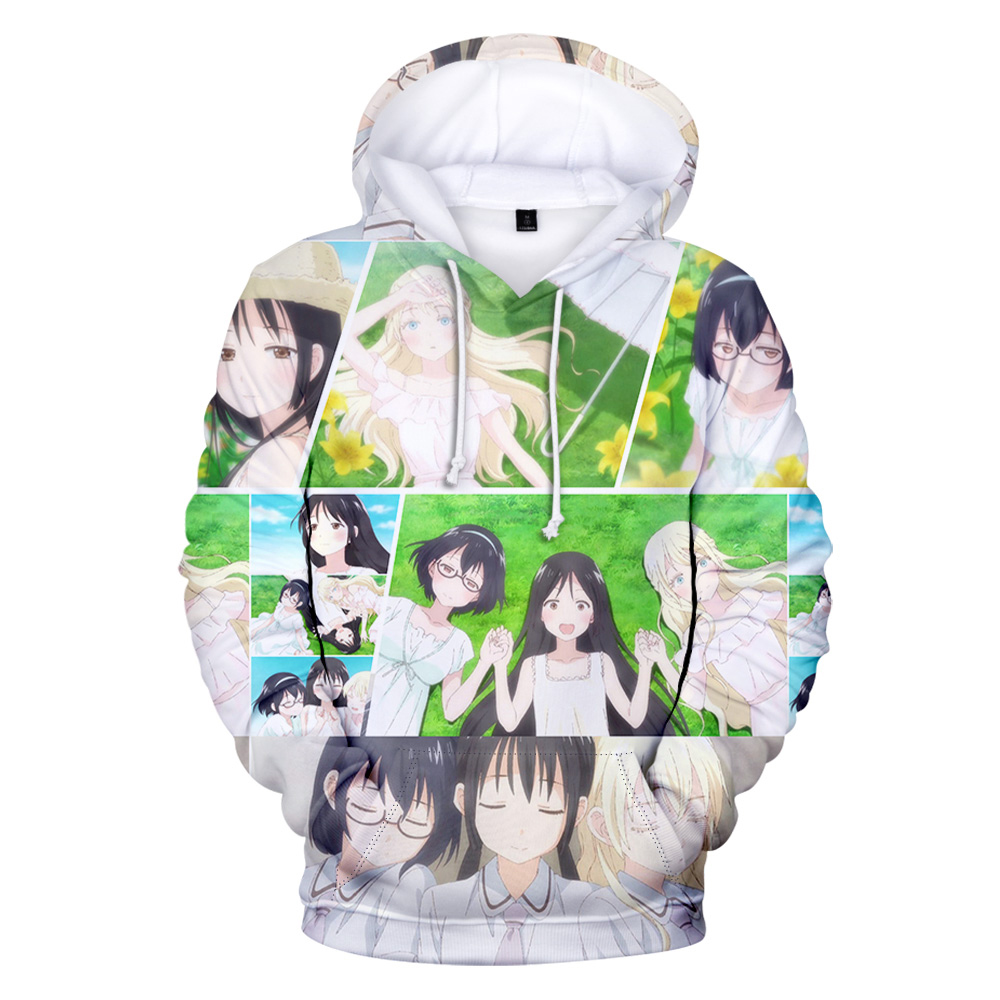 Asobi asobase-フード付きスウェットシャツ,ユニ - Anime Merch Hoodie のレビューと価格