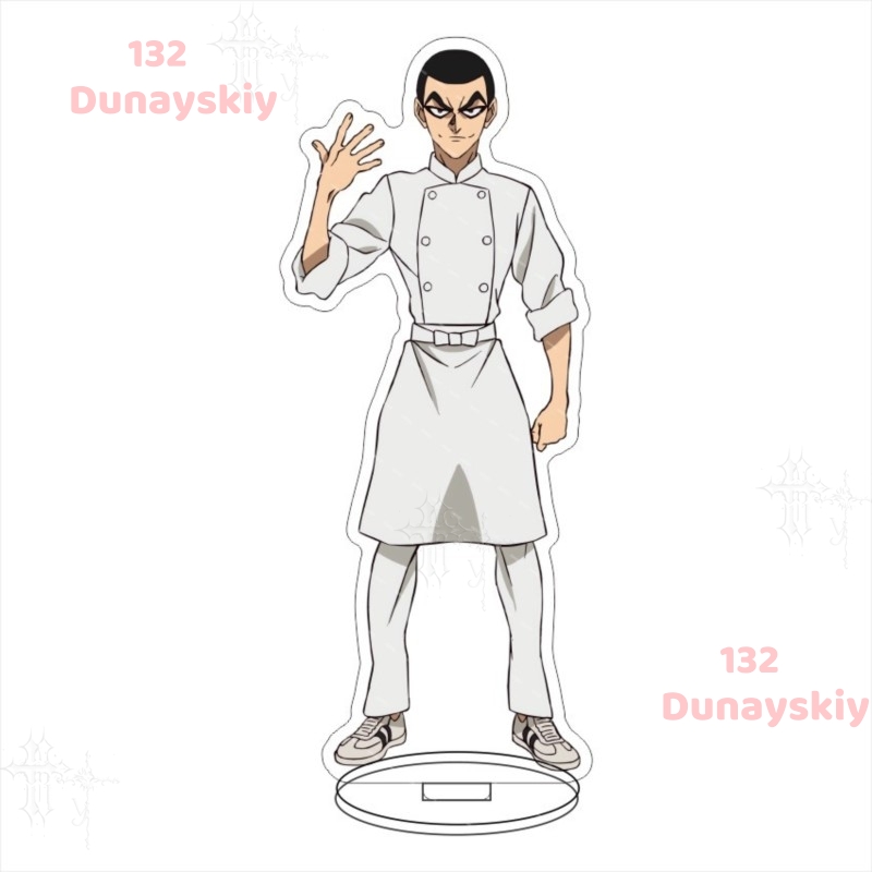 二次元アクリル製スタンドフィギュア 鉄鍋ジャン・アキヤマ ジ - Anime Merchandise Figures のレビューと価格