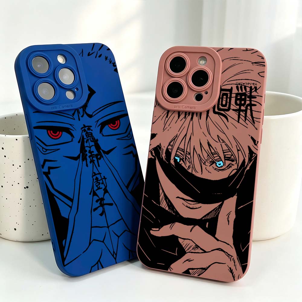 アニメ「呪術廻戦」クールカバーシリコンケース iPhone  - Phone Case Anime のレビューと価格