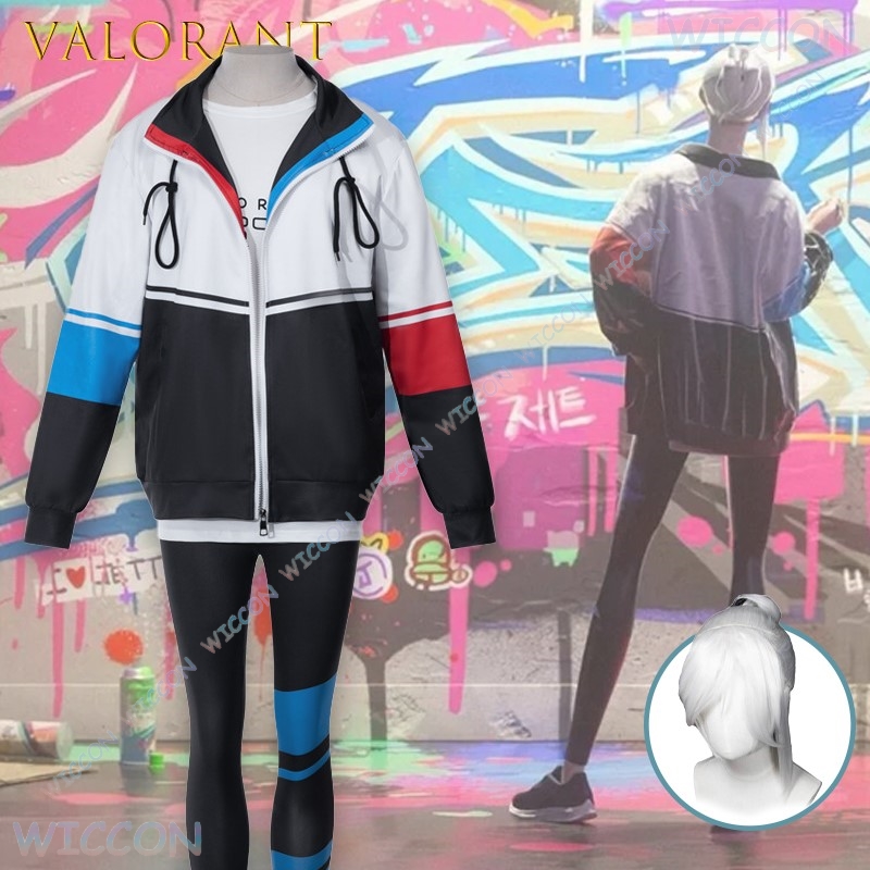 Valorant ジェットコスプレジャケット Tシャツ野球衣 - Windbreaker Anime Merchandise のレビューと価格