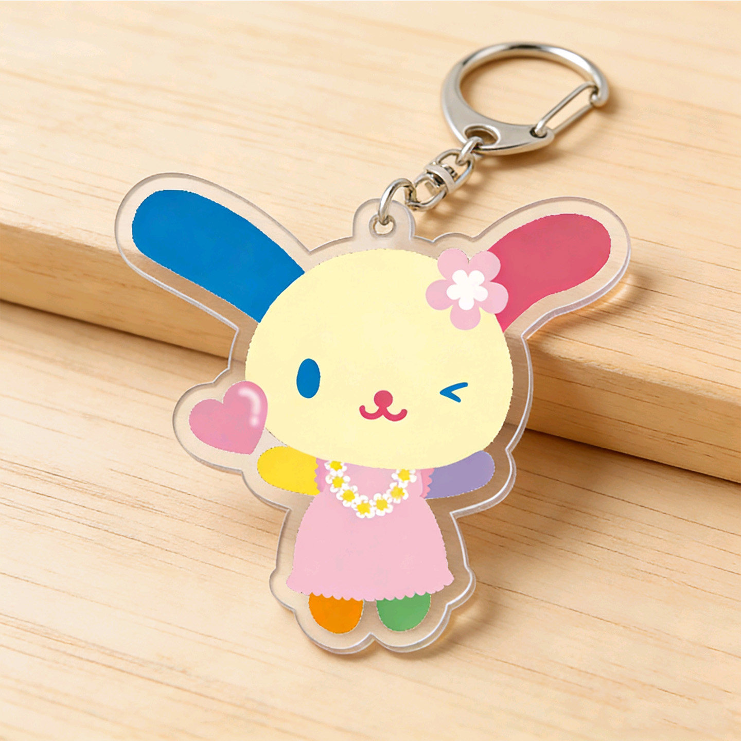 かわいいシナモロールフラワーアクリルキーホルダーバッグチャー - Anime Merchandise Keychain のレビューと価格