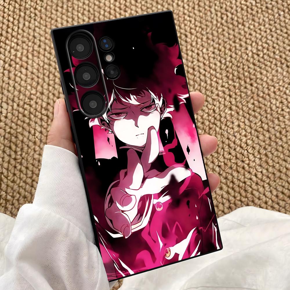 アニメ「モブ・サイコ・100」スマホケース Samsung  - Phone Case Anime のレビューと価格